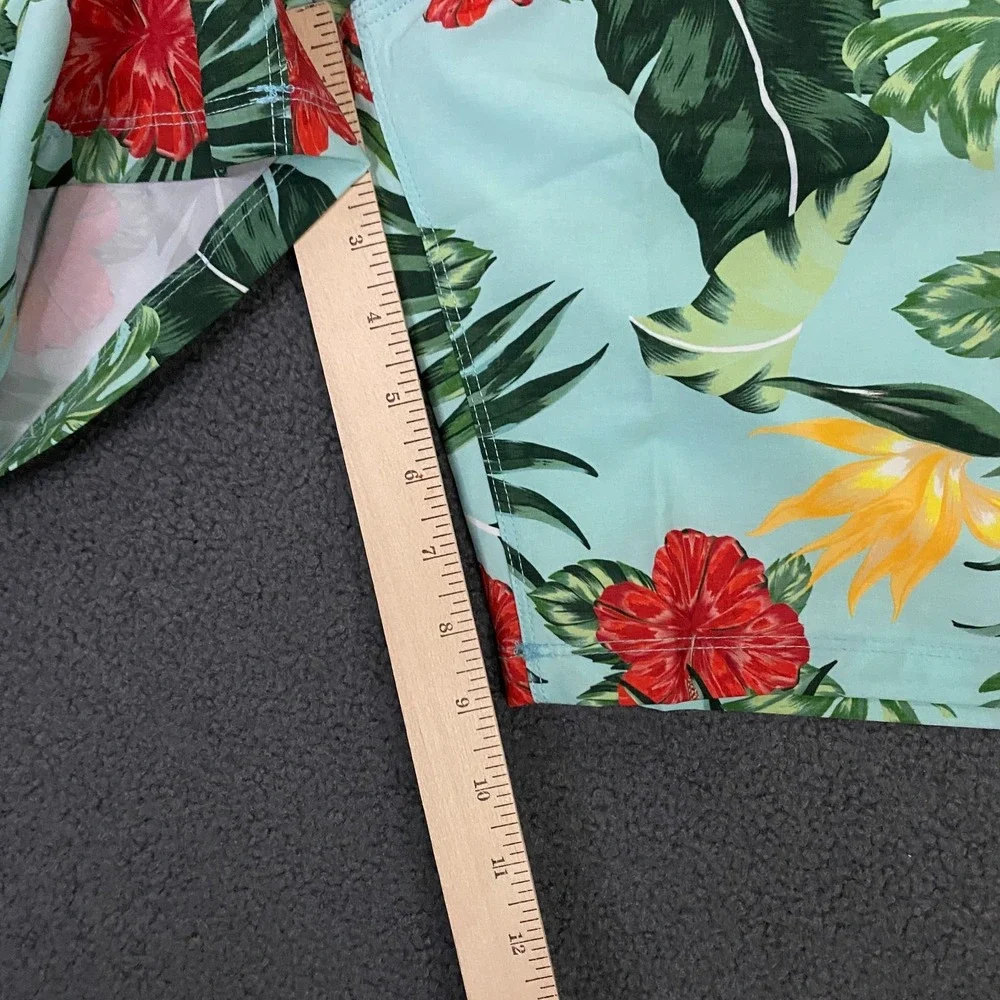 Hurley Hibiscus Board Short Mens 36 Floral Stretch Water‎ Repellent Hybrid Swim